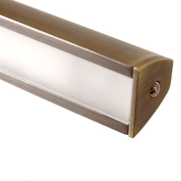 dimmbare LED Wandleuchte, silber, einstellbarer Kopf, inkl. 2x LED 9W, CCT - Dim-to-Warm-Funktion