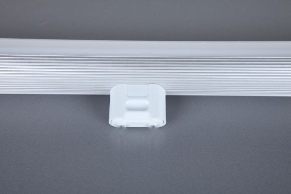 LED-Wandleuchte, Chrom, warmweiß, 30 cm lang