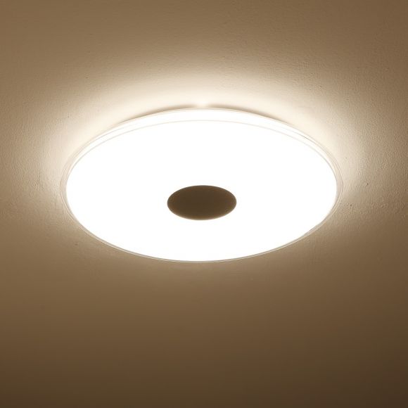 runde LED-Deckenleuchte 21,5W, D=42,5cm, mit CCT Farbwechsel und Fernbedienung