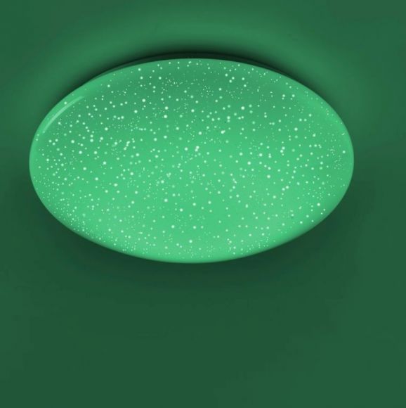 LED Deckenleuchte, Fernbedienung, RGB Farbwechsel - Ø 39cm