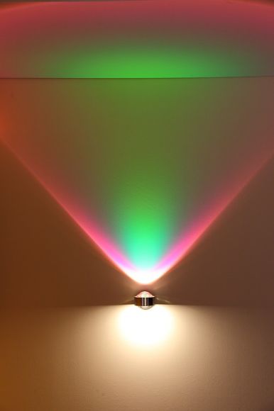 Top Light Puk Wall LED 2 x 8 Watt, Nickel-matt