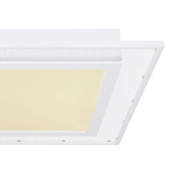 LED Deckenleuchte mit CCT-Lichtfarbsteuerung & Fernbedienung & Memory  Funktion aus Acryl klar automatischem Farbwechsel RGB Deckenlampe |  WOHNLICHT