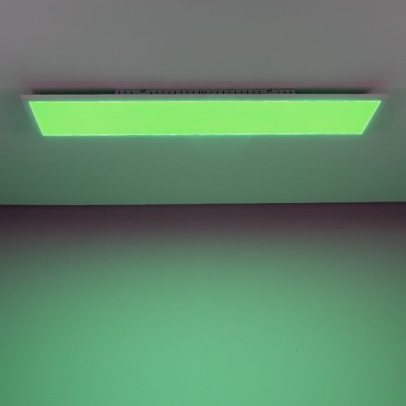 LED Panel, RGB CCT, inkl. Fernbedienung, 45x45cm o. 120x30cm
