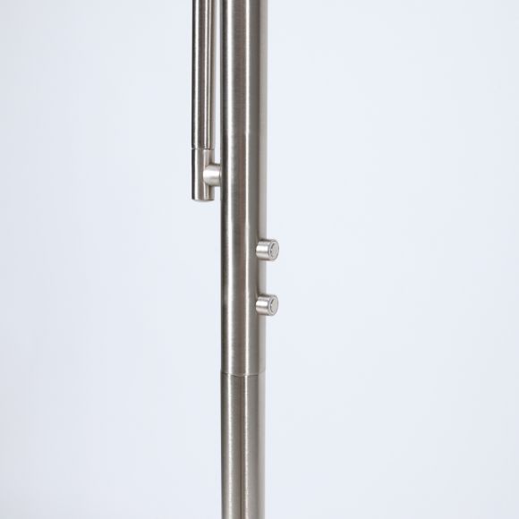 LED Deckenfluter, mit Lesearm, Tastdimmer, Höhe 180cm, modern
