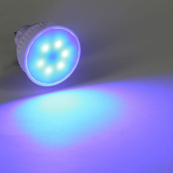 LED Einbauleuchte, weiß, rund, inkl. Fernbedienung, 1er-Set, LED RGB
